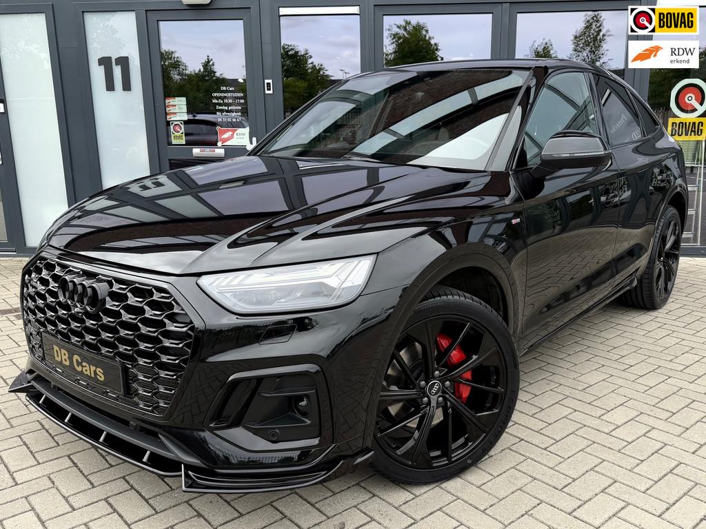 Audi Q5 Sportback 50 TFSI e S-LINE 3X Competition,Rs seats,B, Auto's, Automaat, Gebruikt, Zwart, 4 cilinders