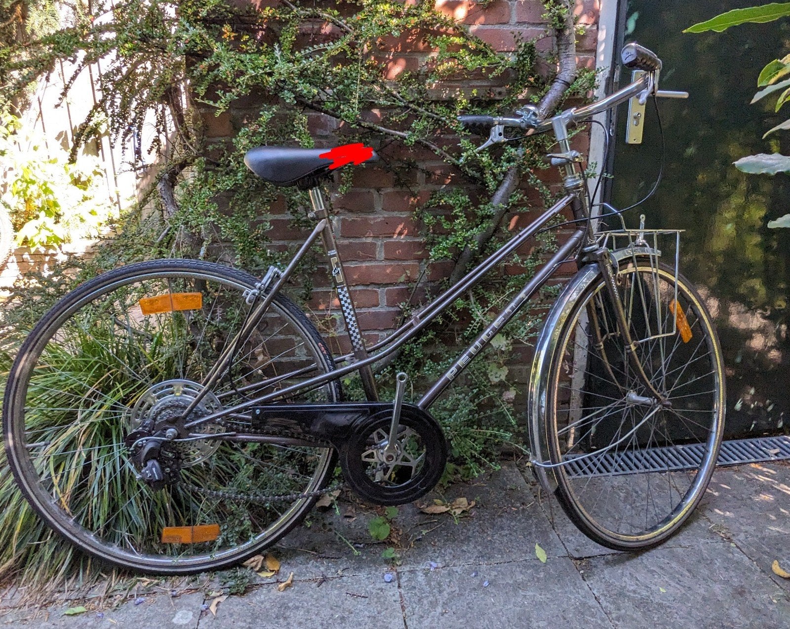 Peugeot gevonden, gestolen?, Fietsen en Brommers, Fietsen | Dames | Sportfietsen en Toerfietsen, Ophalen, Gebruikt, Minder dan 10 versnellingen