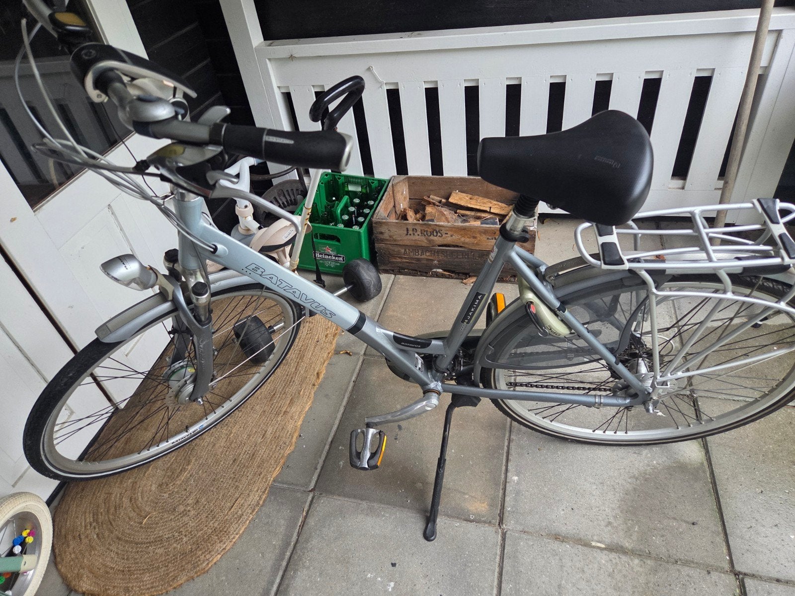 dames fiets, Fietsen en Brommers, Ophalen, Batavus