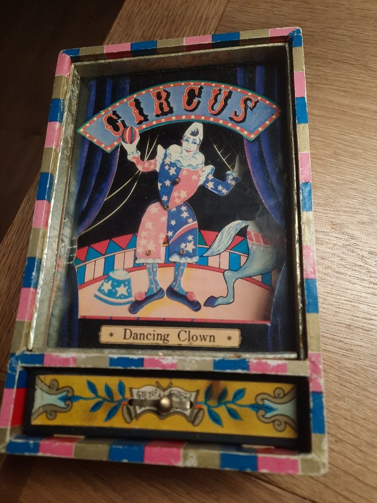 Muziekdoos. Circus. Dancing Clown, Verzamelen, Ophalen of Verzenden, Zo goed als nieuw