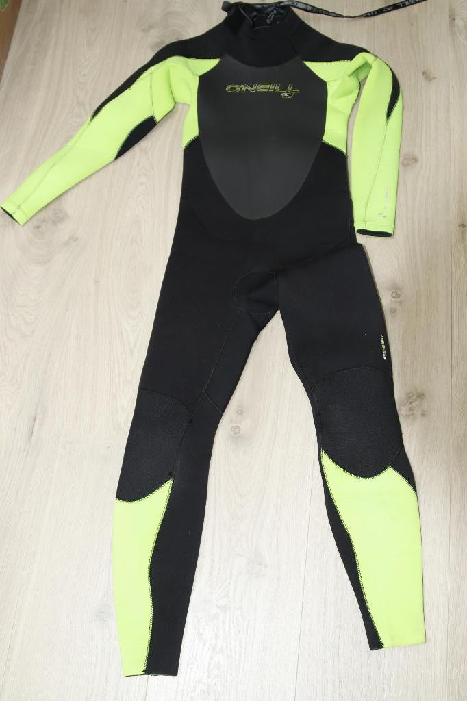 Wetsuit Oneill kids maat 12 5/4 EPIC zwart geel, Wetsuit, Kind, Ophalen of Verzenden, Oneill