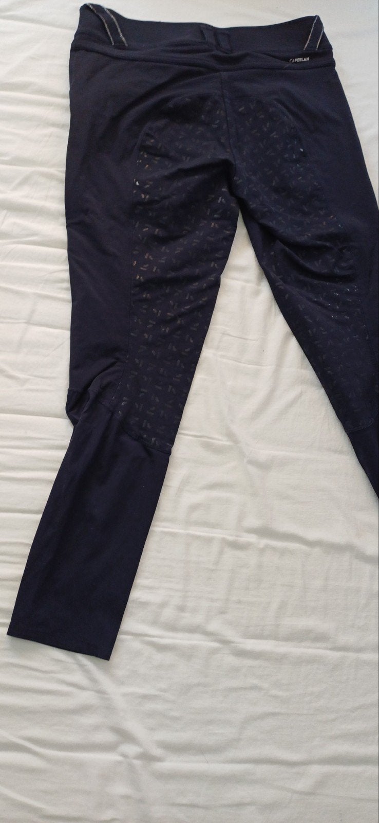 Donker blauwe rijbroek maat L, Blauw, L, Ophalen of Verzenden, Zo goed als nieuw