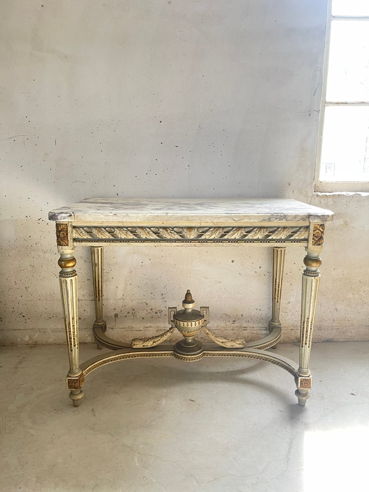 Stijlvolle franse console tafel Louis seize, Ophalen of Verzenden