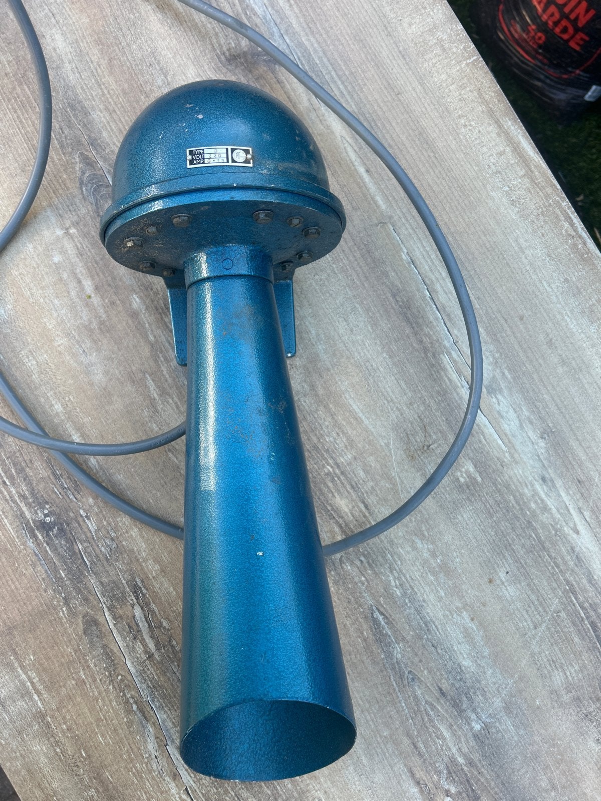 220V Signaalhoorn / Sirene, Ophalen of Verzenden, Gebruikt