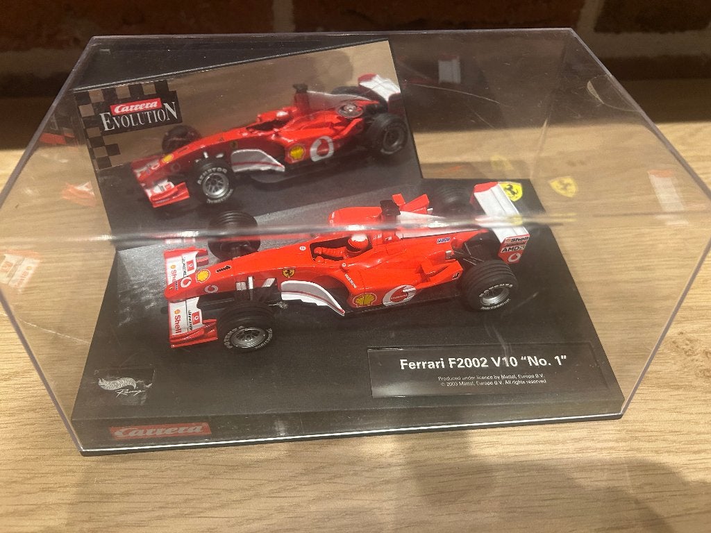 Carrera Evolution 25706 Ferrari F2002 V10 No. 1, Ophalen of Verzenden, Gebruikt, Elektrisch, Carrera