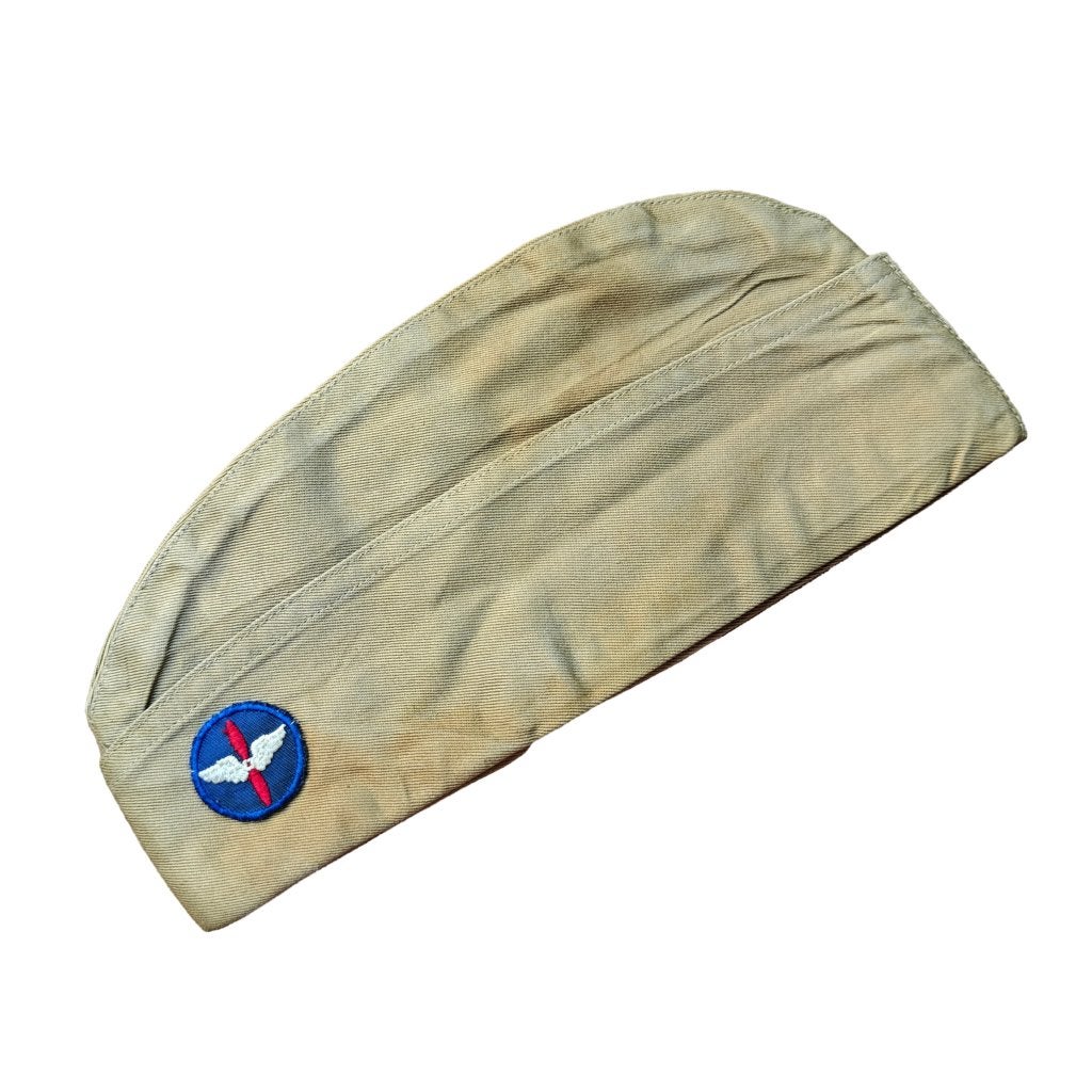 WWII US Garrison Cap Civil Air Patrol, Ophalen of Verzenden, Amerika, Embleem of Badge