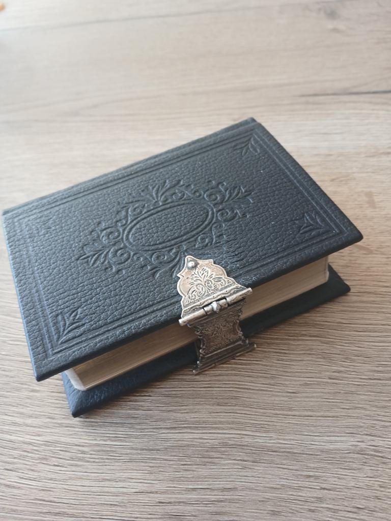 Bijbel met zilveren (?) slotje, Ophalen of Verzenden