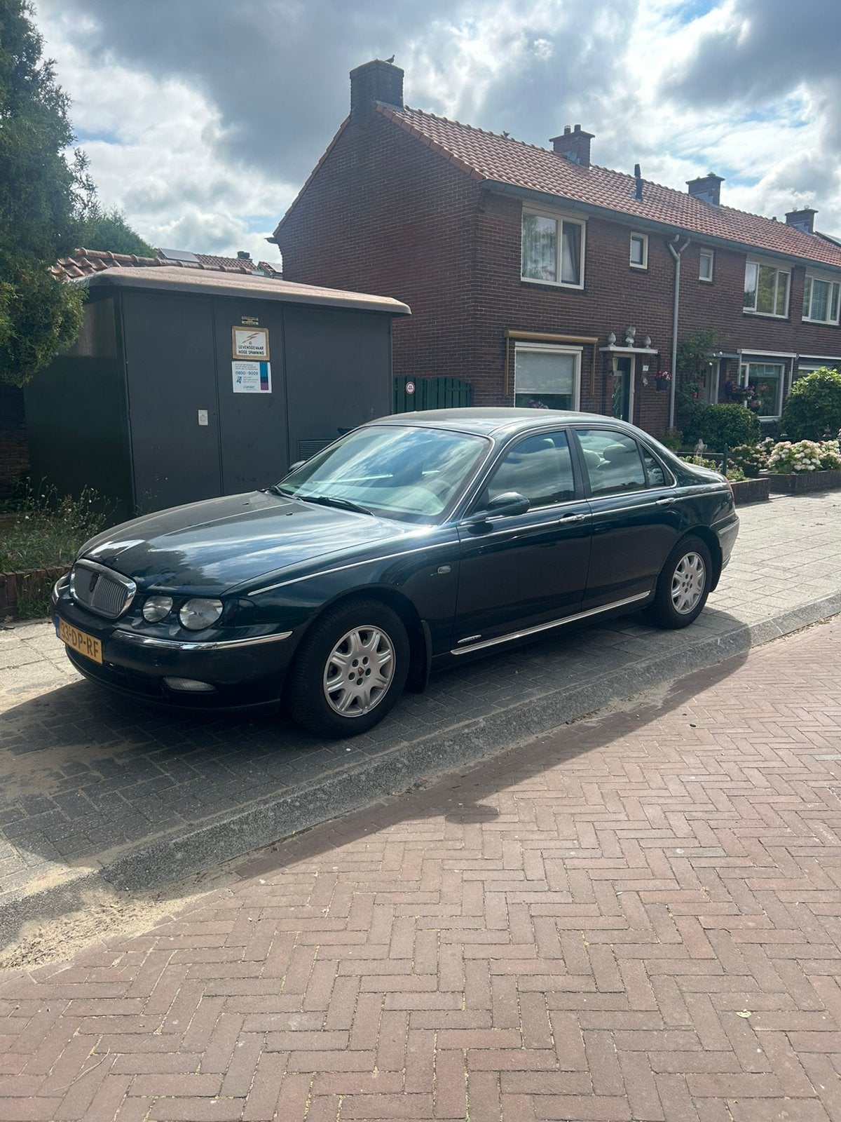 Rover 75 2.2 V6 1999 Groen, Auto's, 1450 kg, Metallic lak, Beige, 1415 kg