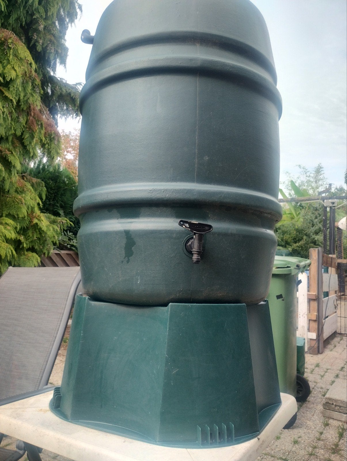 Regenton met onderstel - Nieuwstaat, Tuin en Terras, Kunststof, Met kraantje, 150 liter of meer, Nieuw