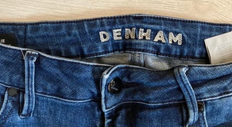 DENHAM jeans ‘Jolie’ maat W32 L28, Kleding | Dames, Ophalen of Verzenden, Zo goed als nieuw, Blauw, W33 - W36 (confectie 42/44)