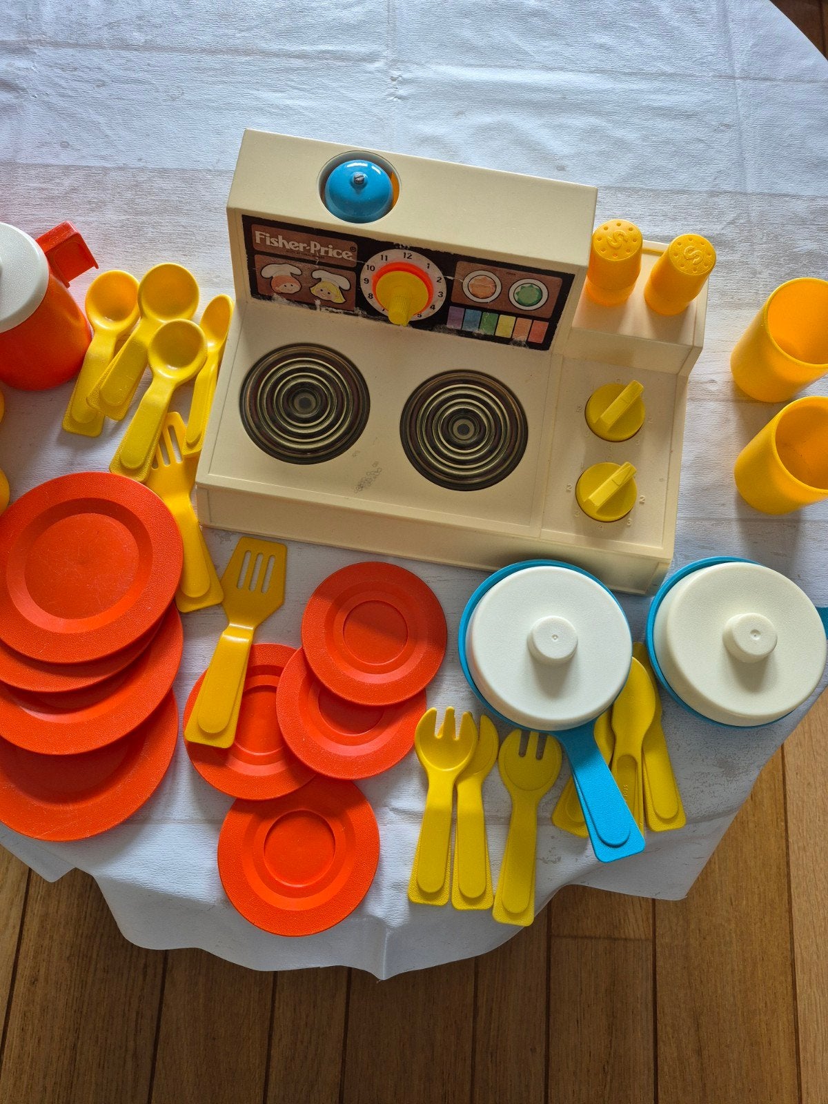Fisher price vintage keukentje, Kinderen en Baby's, Speelgoed | Speelkeukens, Ophalen of Verzenden, Gebruikt