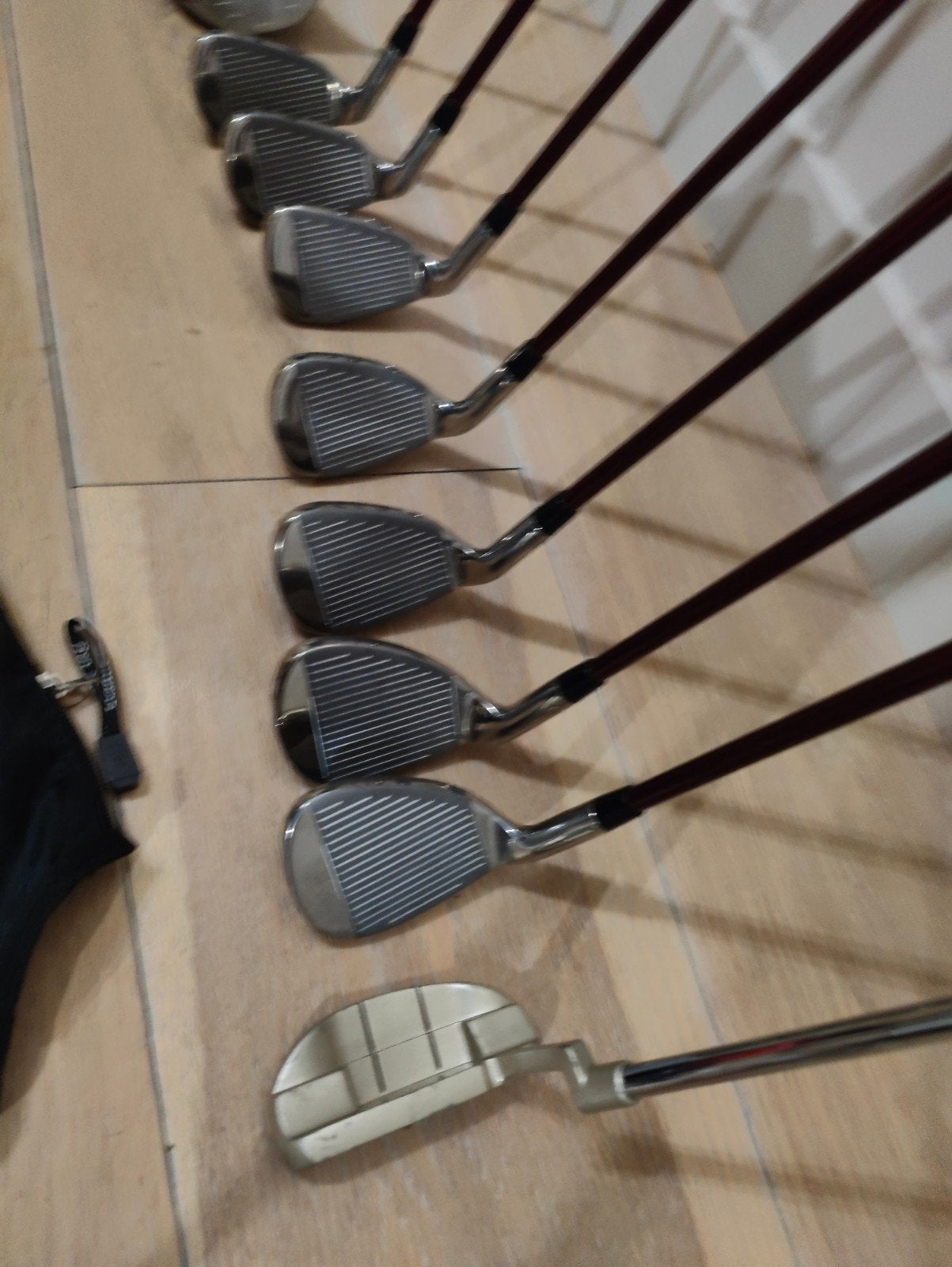 Foto 5 van Complete MODERNE golfset dames, als NIEUW in golftas