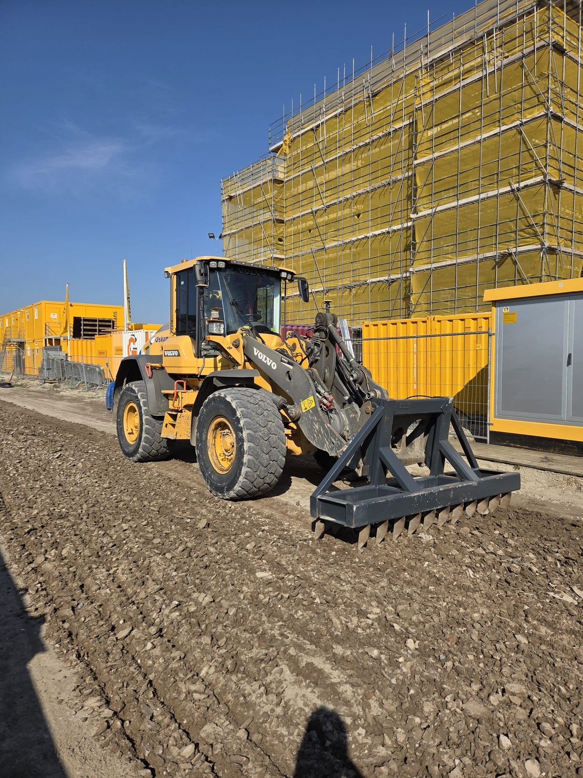 WM Egalisatie hark kraan ripper shovel, Zakelijke goederen, Ophalen
