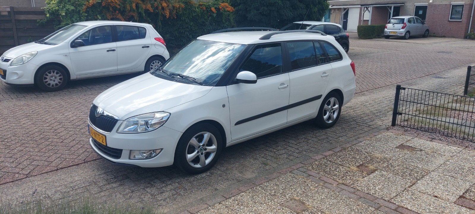 Skoda Fabia 1.2 TDI 55KW Combi 2010 km 219038 VRPR 2150, Auto's, Voorwielaandrijving, 450 kg, 1199 cc, Wit
