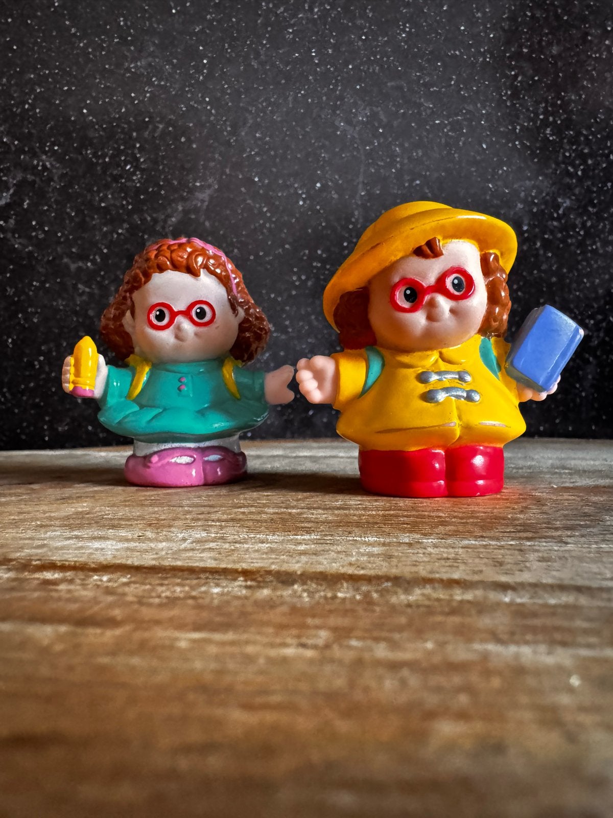 Fisher-Price Little People Speelfiguren - 2 Stuks, Ophalen of Verzenden, Gebruikt, Jongen of Meisje