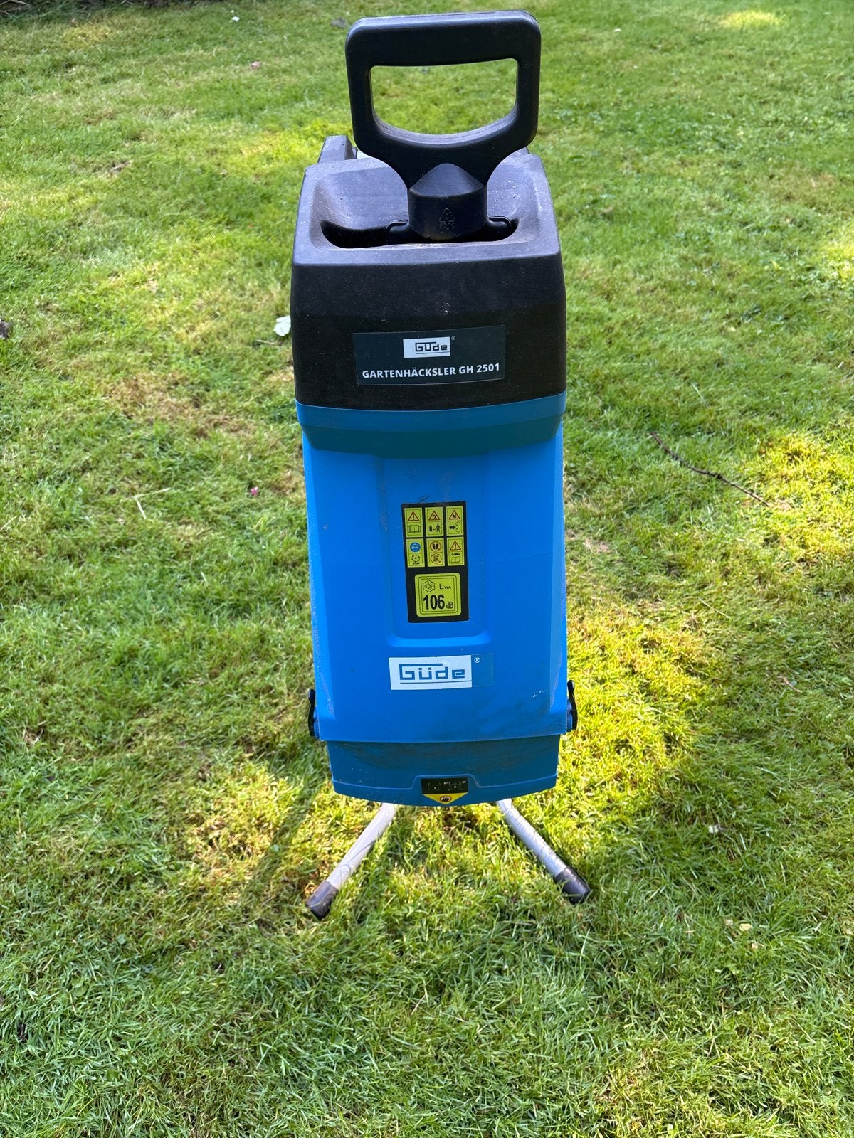 Güde GH2501 hakselaar, Ophalen, Zo goed als nieuw, Elektrisch