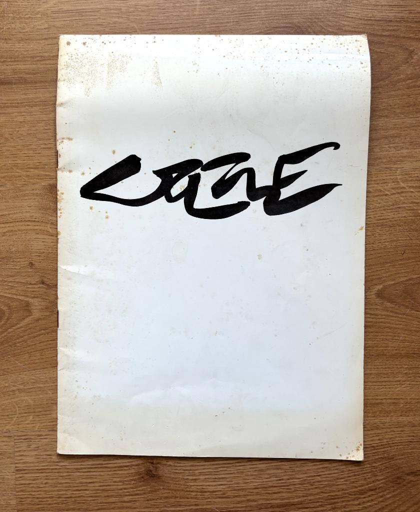 Uitnodiging expositie Eppo Doeve 1967, Boeken, Gelezen, Diverse auteurs, Ophalen of Verzenden, Schilder- en Tekenkunst