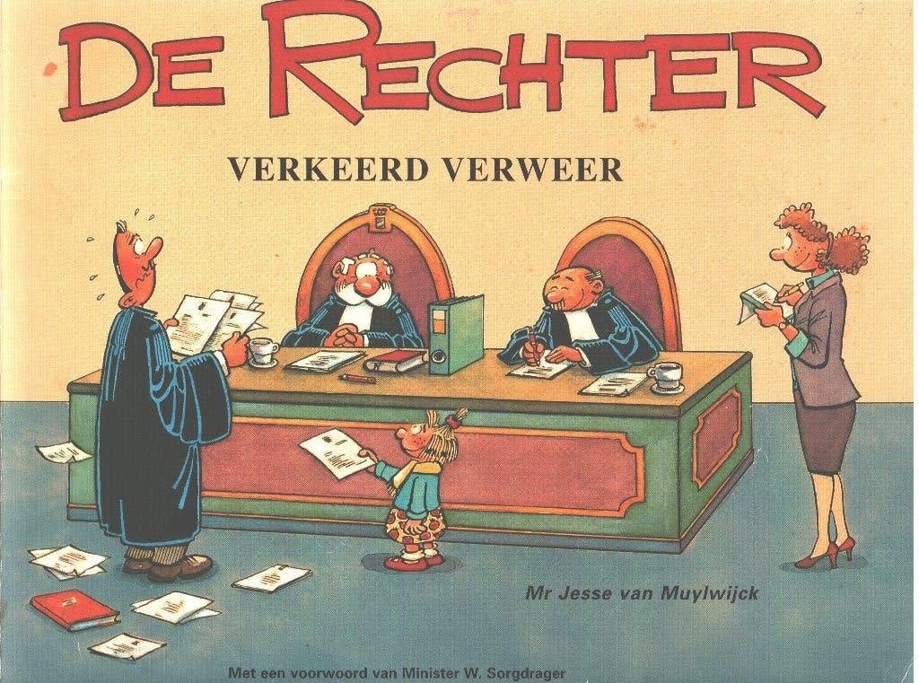 De Rechter # 2 verkeerd verweer 2e dr Ministerie van Just, Boeken, Meerdere stripboeken, Ophalen of Verzenden, Zo goed als nieuw