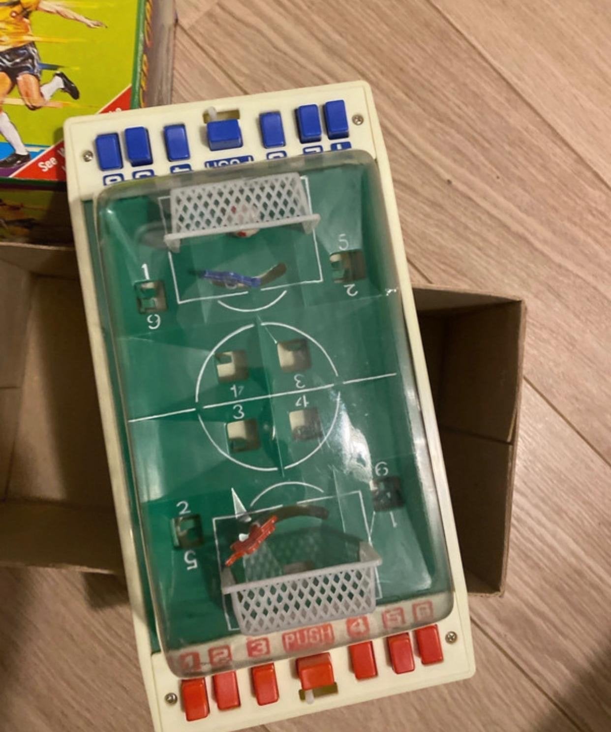 Vintage Soccer Game - Tafelvoetbalspel, Gebruikt, Geen, Ophalen of Verzenden, Geeb