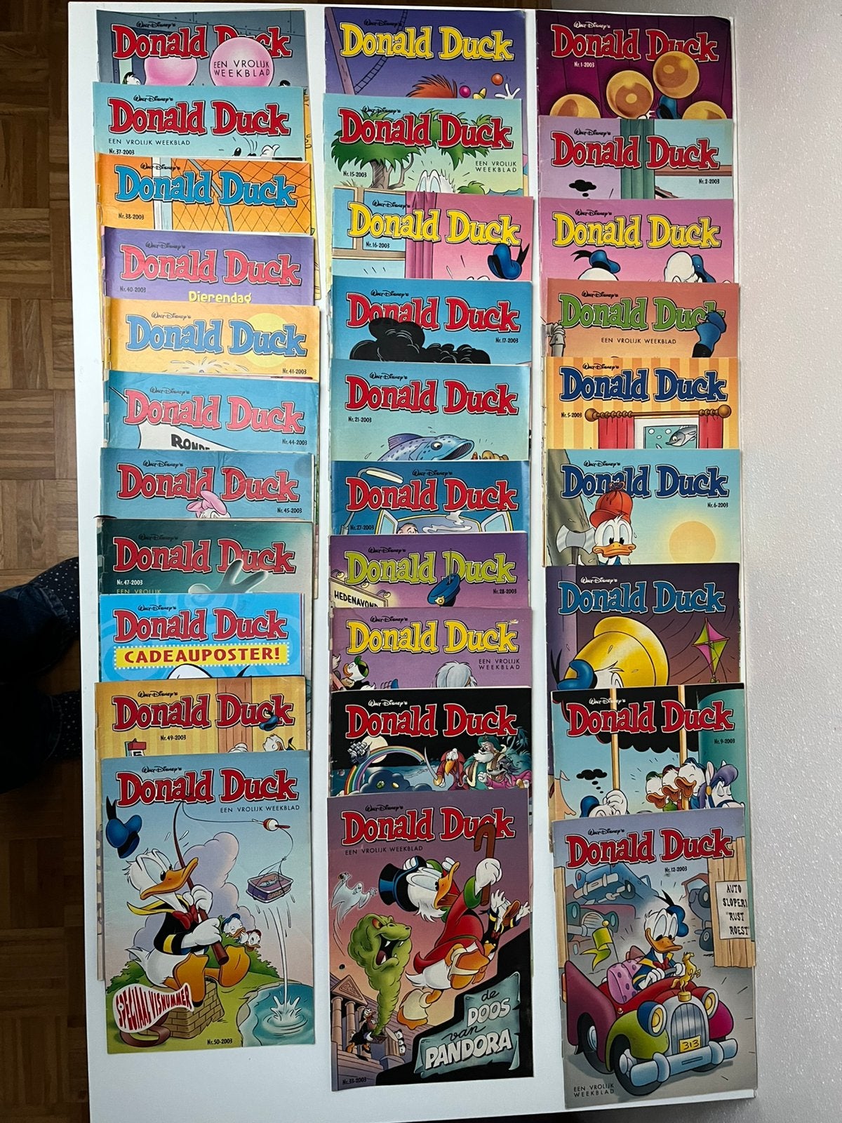 Donald duck 2003, Boeken, Meerdere comics, Ophalen of Verzenden, Gelezen, Europa