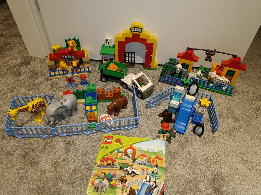 Duplo grote dierentuin, Ophalen of Verzenden, Zo goed als nieuw, Duplo