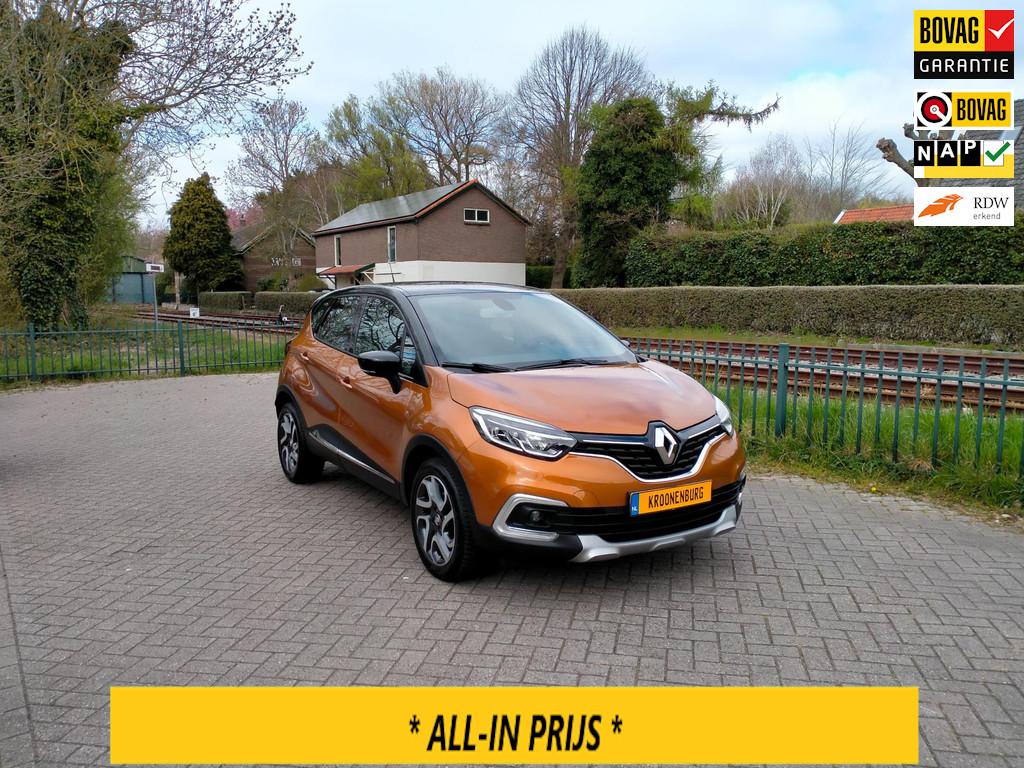 Renault CAPTUR 1.2 TCe Intens AUTOMAAT navi cruise lage KM A, Auto's, Renault, 12 maanden, Stof, Gebruikt, SUV of Terreinwagen