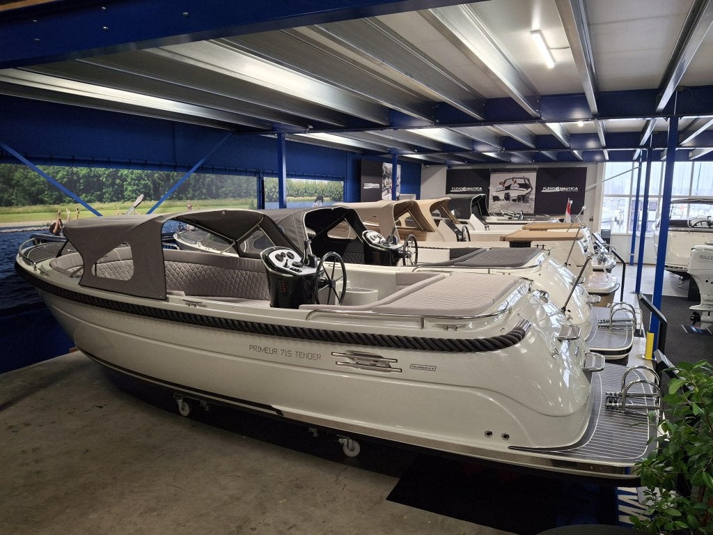 Primeur 715 Tender | 100pk Suzuki | Full Options, Watersport en Boten, Sloepen, Tender, Niet ingevuld, Primeur, 7 m