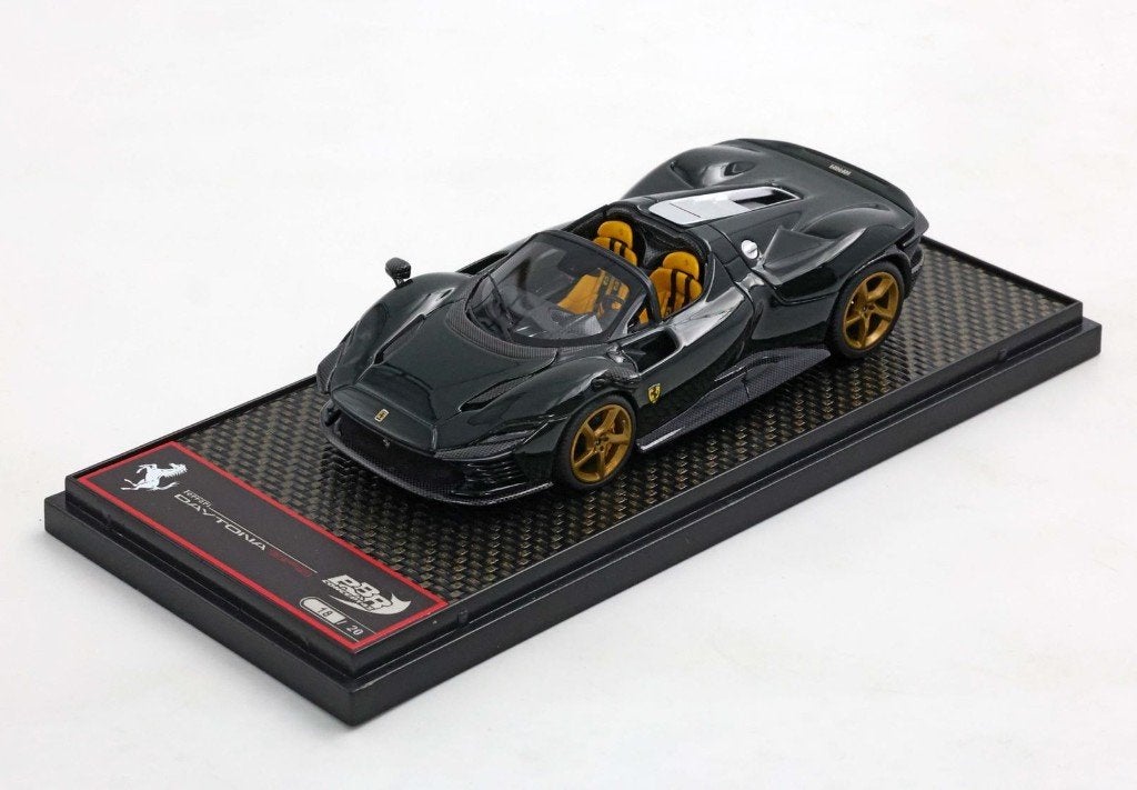 Ferrari Sp3 Daytona Verde british BBR 1:43 NIEUW ! C4F, Overige merken, BBR, Auto, .