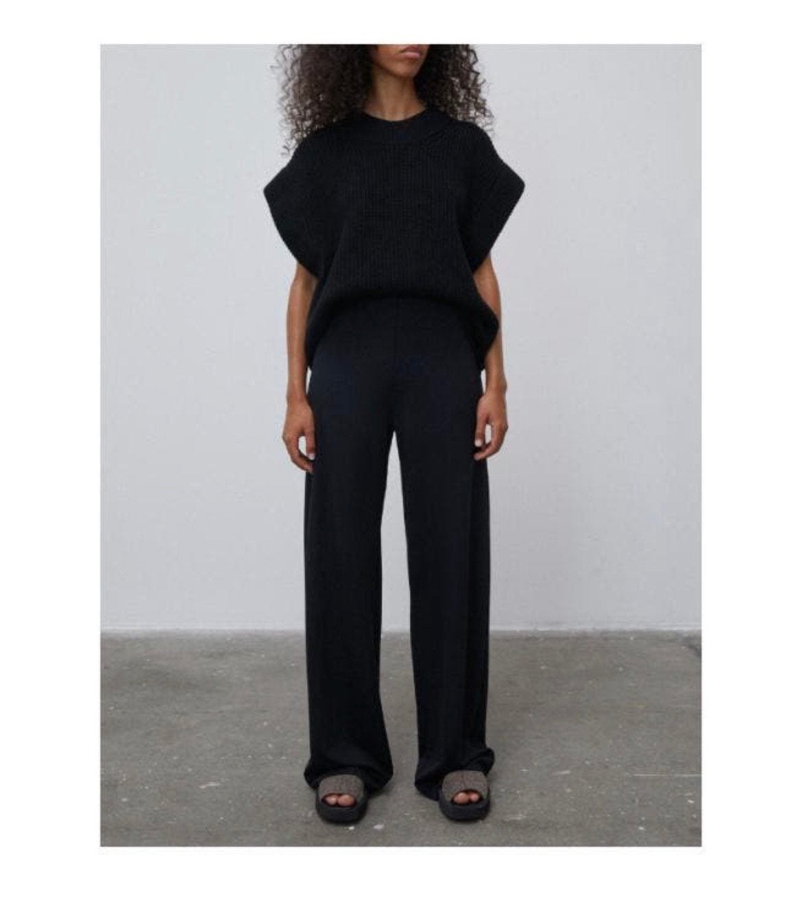 By Marlene Birger super fijne pantalon M zwart, Ophalen of Verzenden, Maat 38/40 (M), Zwart, Lang