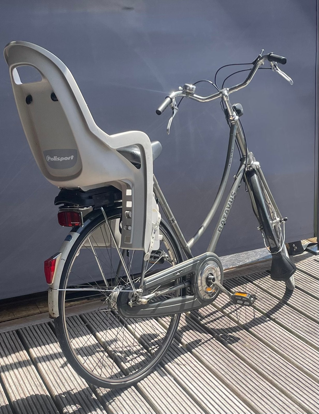 Batavus damesfiets inclusief Polisport kinderzitje, Fietsen en Brommers, Fietsen | Dames | Damesfietsen, Ophalen, Batavus, Versnellingen
