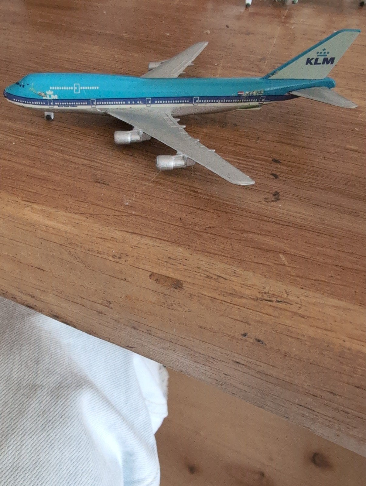 miniatuur Boeing 747-300 KLM, Verzamelen, Ophalen of Verzenden, Schaalmodel