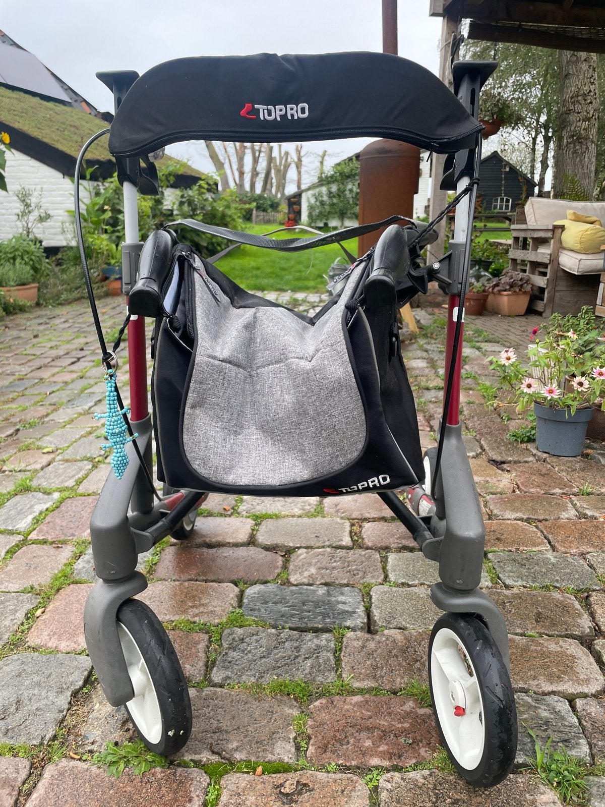 Topro rollator troja 5G met tas en zitje, Ophalen, Zo goed als nieuw