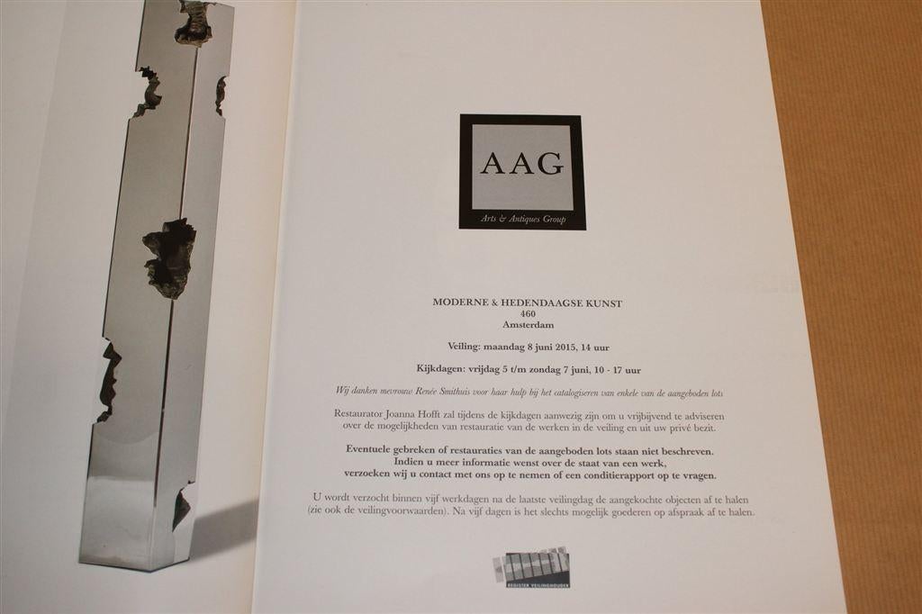 Moderne & Hedendaagse Kunst Veiling AAG [2015], Ophalen of Verzenden, Zo goed als nieuw