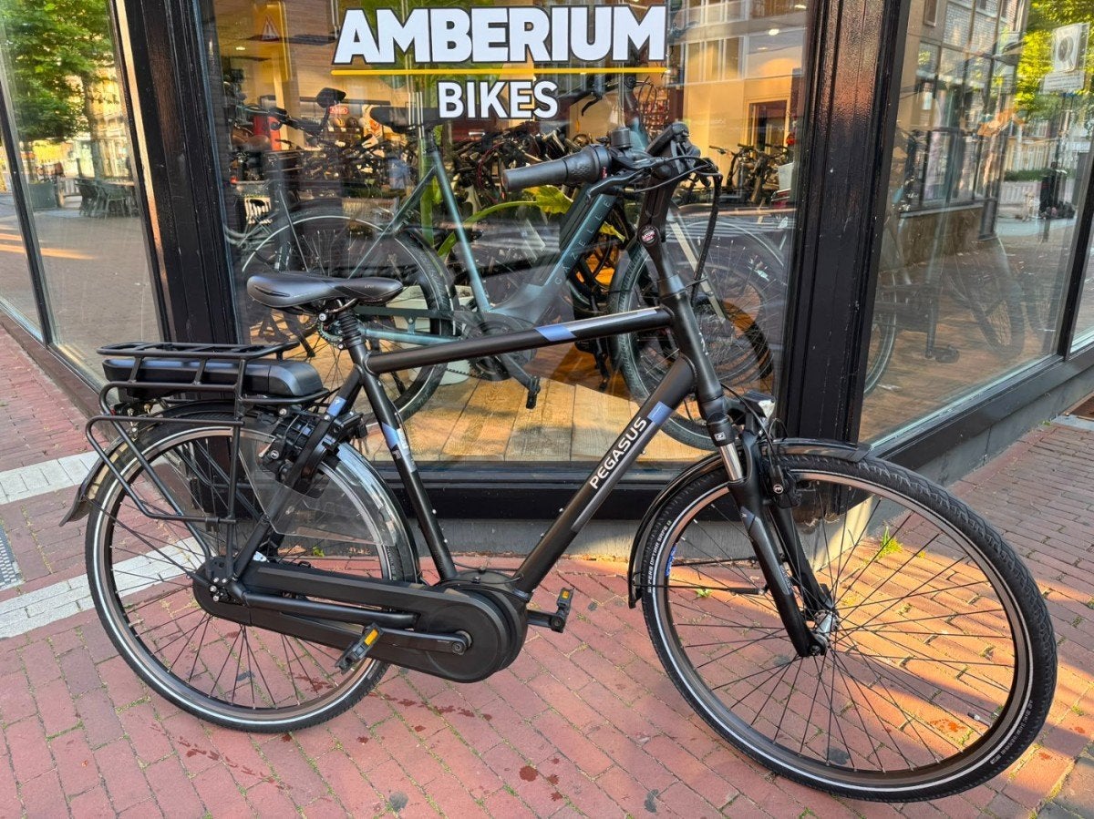 Pegasus Siena E7F Heren Zwart Mat 61cm, Fietsen en Brommers, Elektrische fietsen, Gebruikt, -, -, -