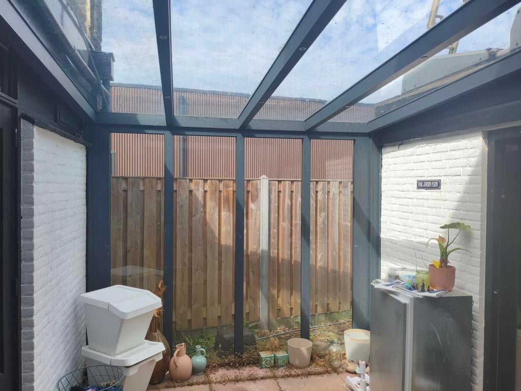 Serre. Afm: 405*285 (aluminium), Tuin en Terras, Overkappingen, Gebruikt, Serre, Ophalen