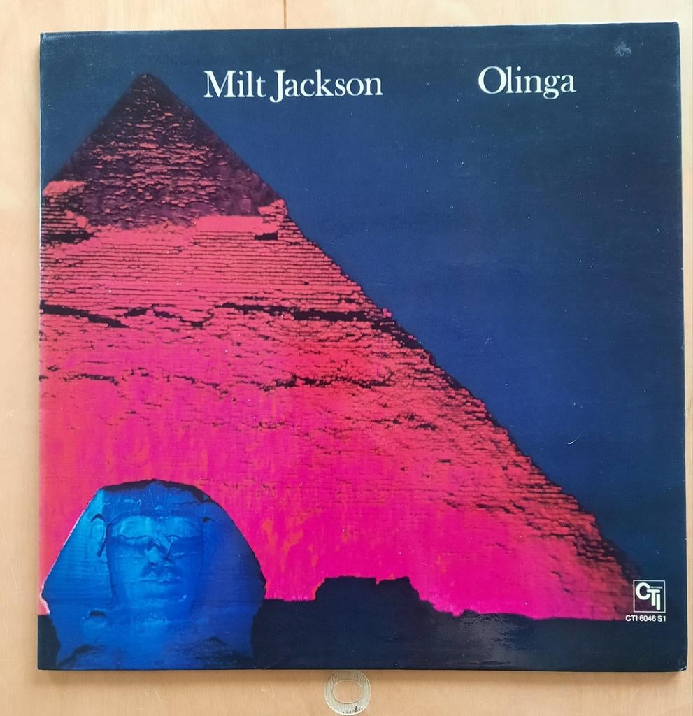 Milt Jackson Olinga CTI jazz funk 1974 nm, 1960 tot 1980, Ophalen of Verzenden, Zo goed als nieuw, 12 inch