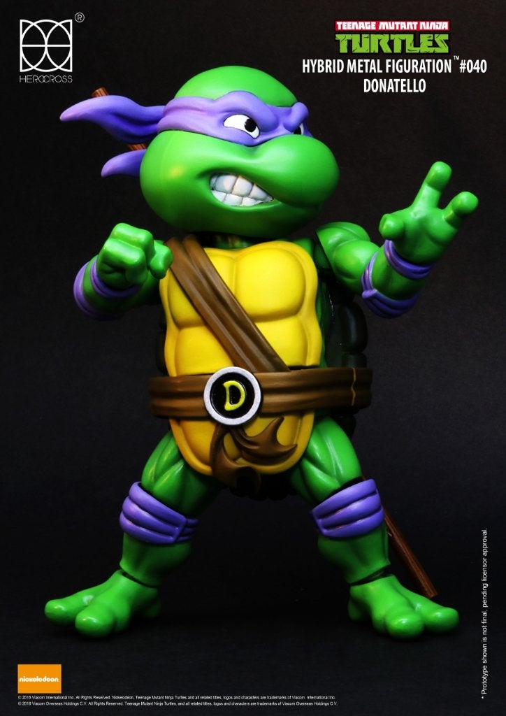 HEROCROSS hybrid metal Teenage Mutant Ninja Turtles TMNT set, West Campus 1 76863 Herxheim (DE), Actiefiguur of Pop, Heo GmbH