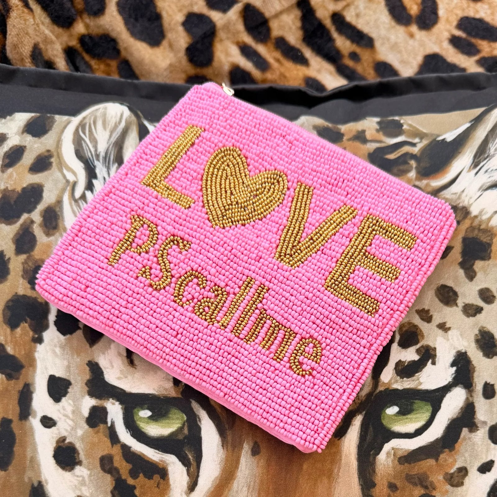 Roze pouch ‘Love’ PScallme, Ophalen of Verzenden, Nieuw
