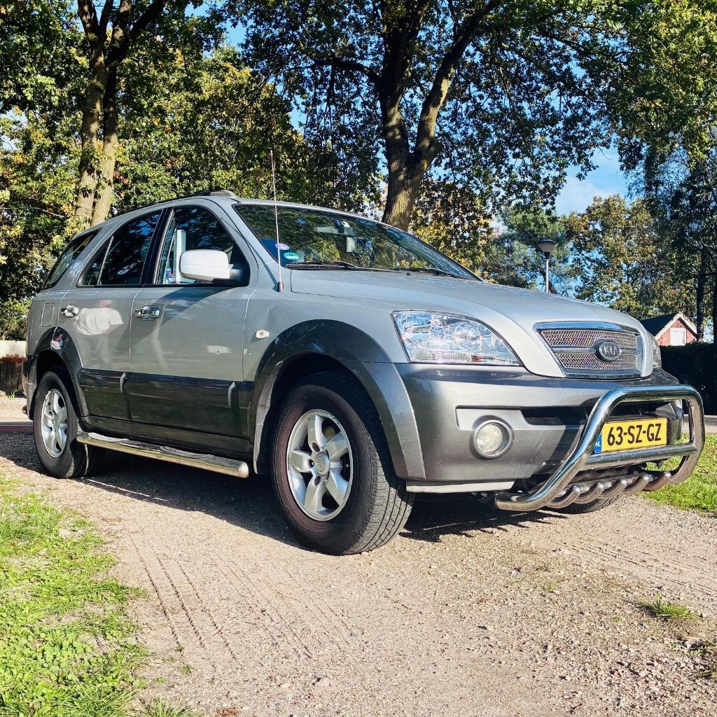 Dikke Kia Sorento 3.5 V6 M-Bition Automaat (2006), Auto's, Automaat, Stof, 2800 kg, 120 €/maand
