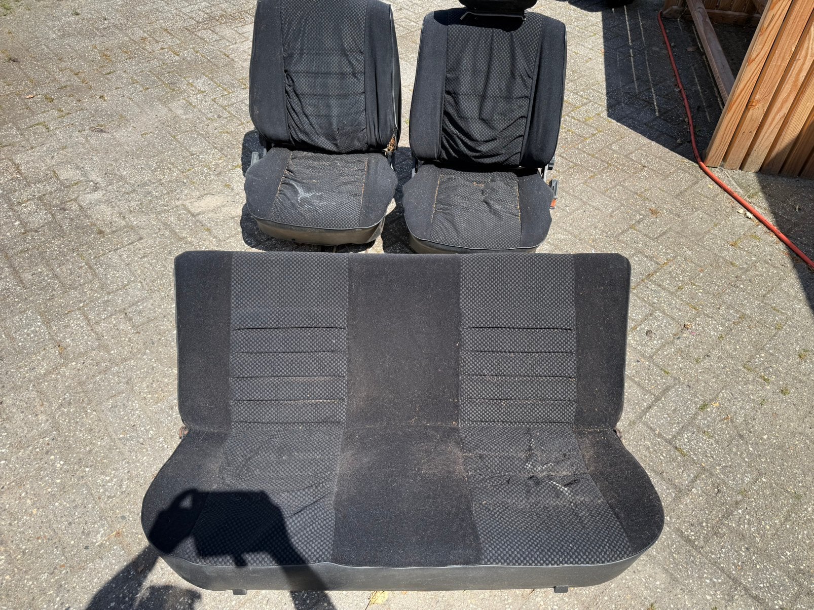 Interieur Vw Golf 1 5-drs zwart., Ophalen
