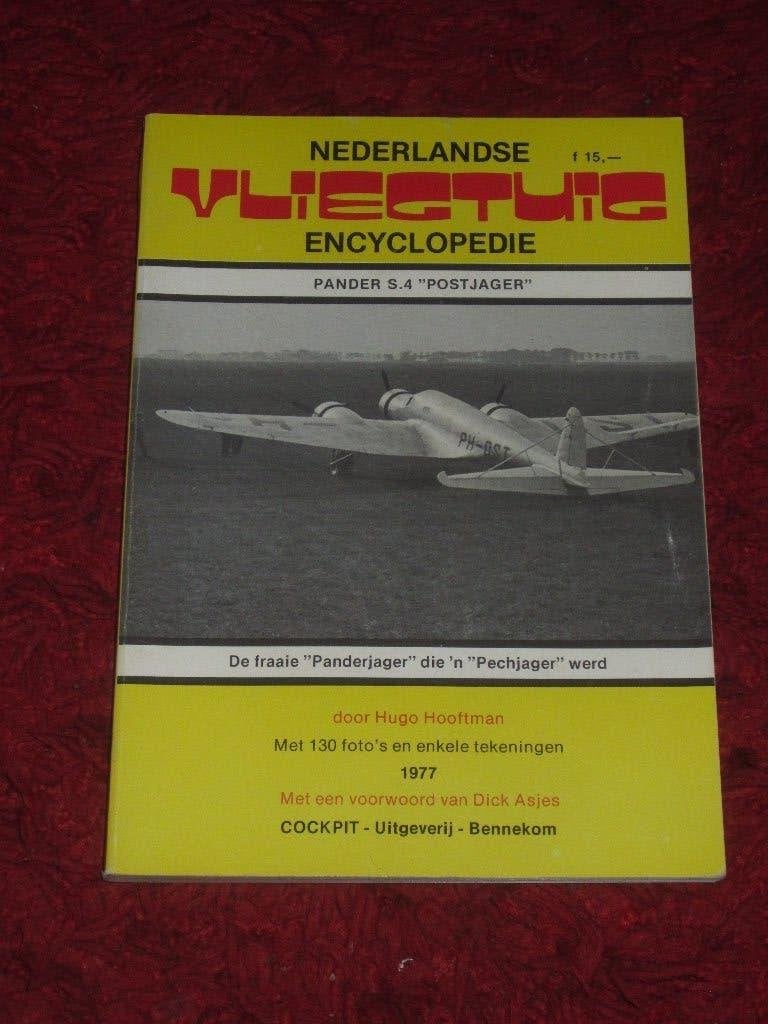 Pander S.4 "Postjager" - Ned. Vliegtuigencyclopedie- nr.4., Ophalen of Verzenden, Zo goed als nieuw, Boek of Tijdschrift