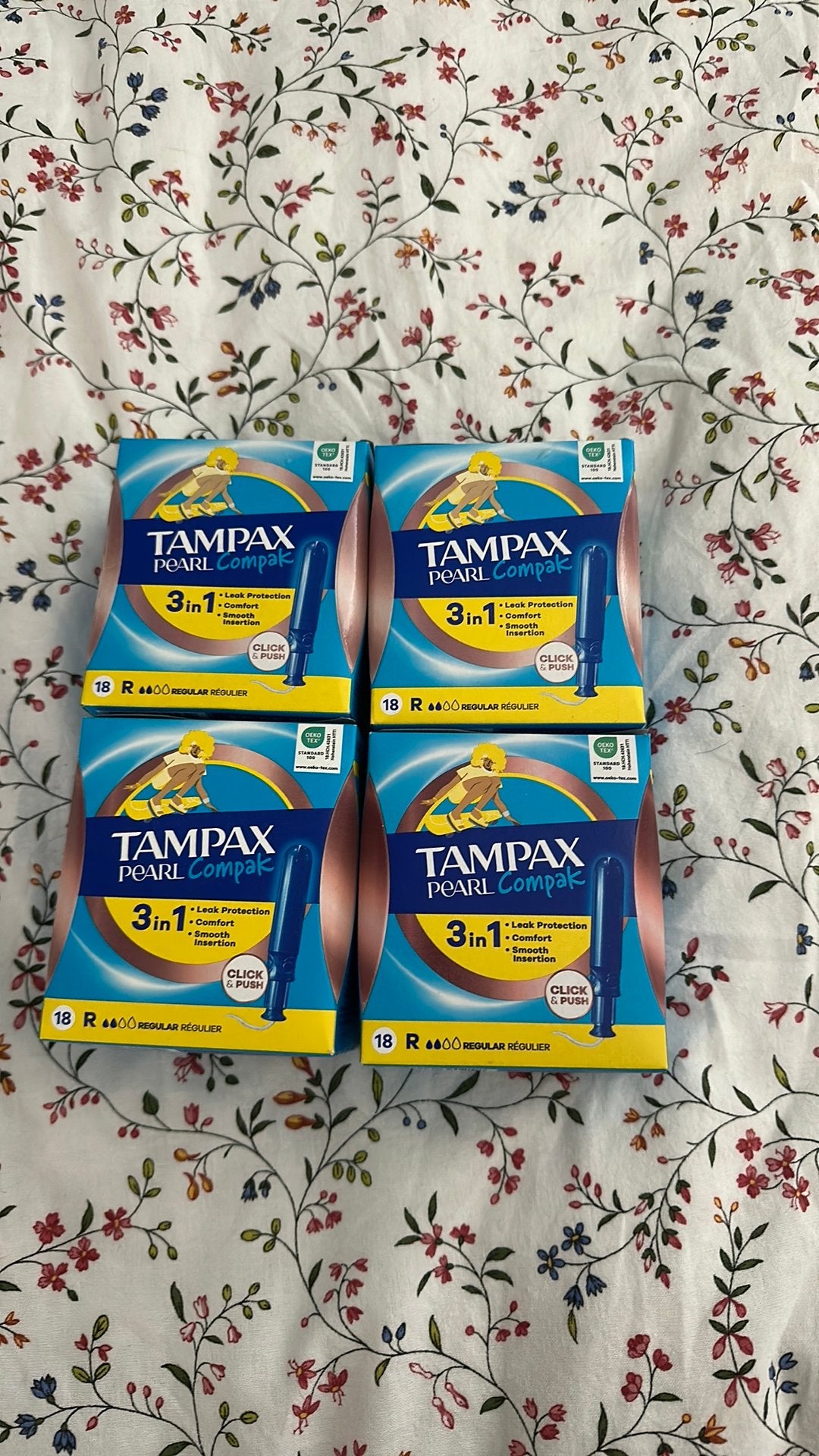 4 doosjes tampons, Ophalen of Verzenden, Zo goed als nieuw, Overige typen