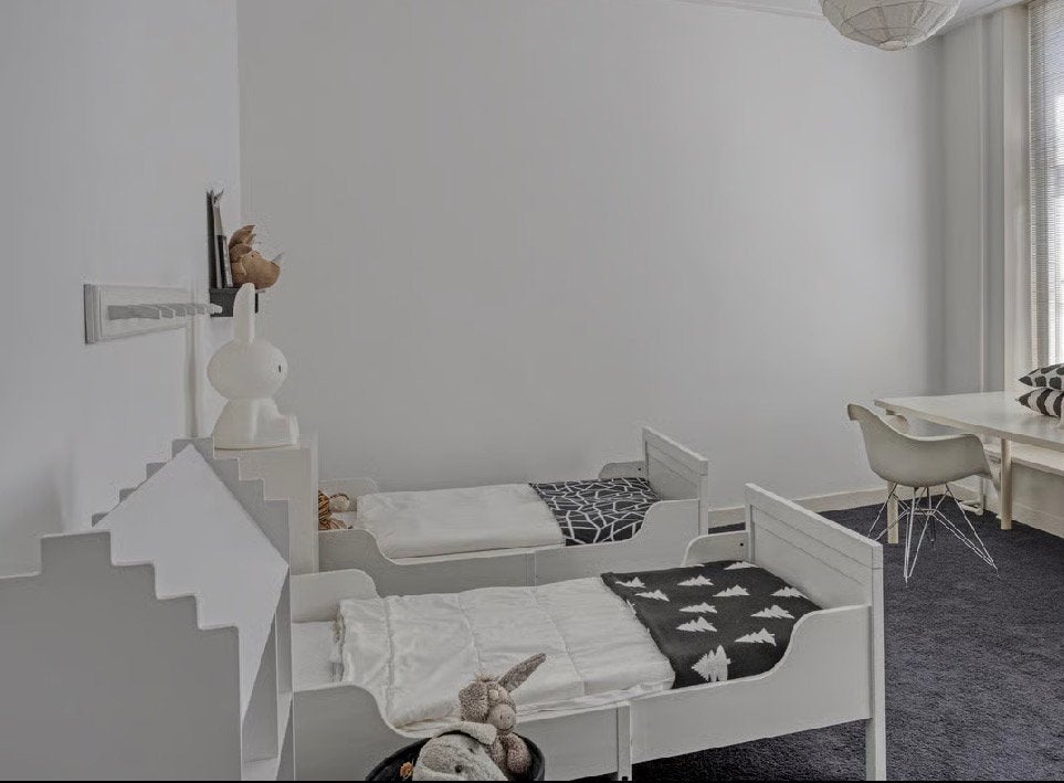 Meegroeibed IKEA, Kinderen en Baby's, Ophalen, 70 tot 85 cm, Zo goed als nieuw, Matras