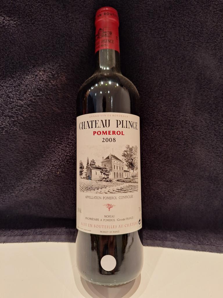 Chateau Plince Pomerol 2008 - Rode Wijn, Frankrijk, Nieuw, Ophalen of Verzenden, Rode wijn