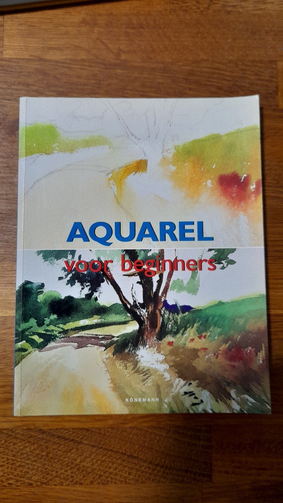 Aquarel voor beginners - Konemann, Ophalen of Verzenden, Zo goed als nieuw, Tekenen en Schilderen, Konemann