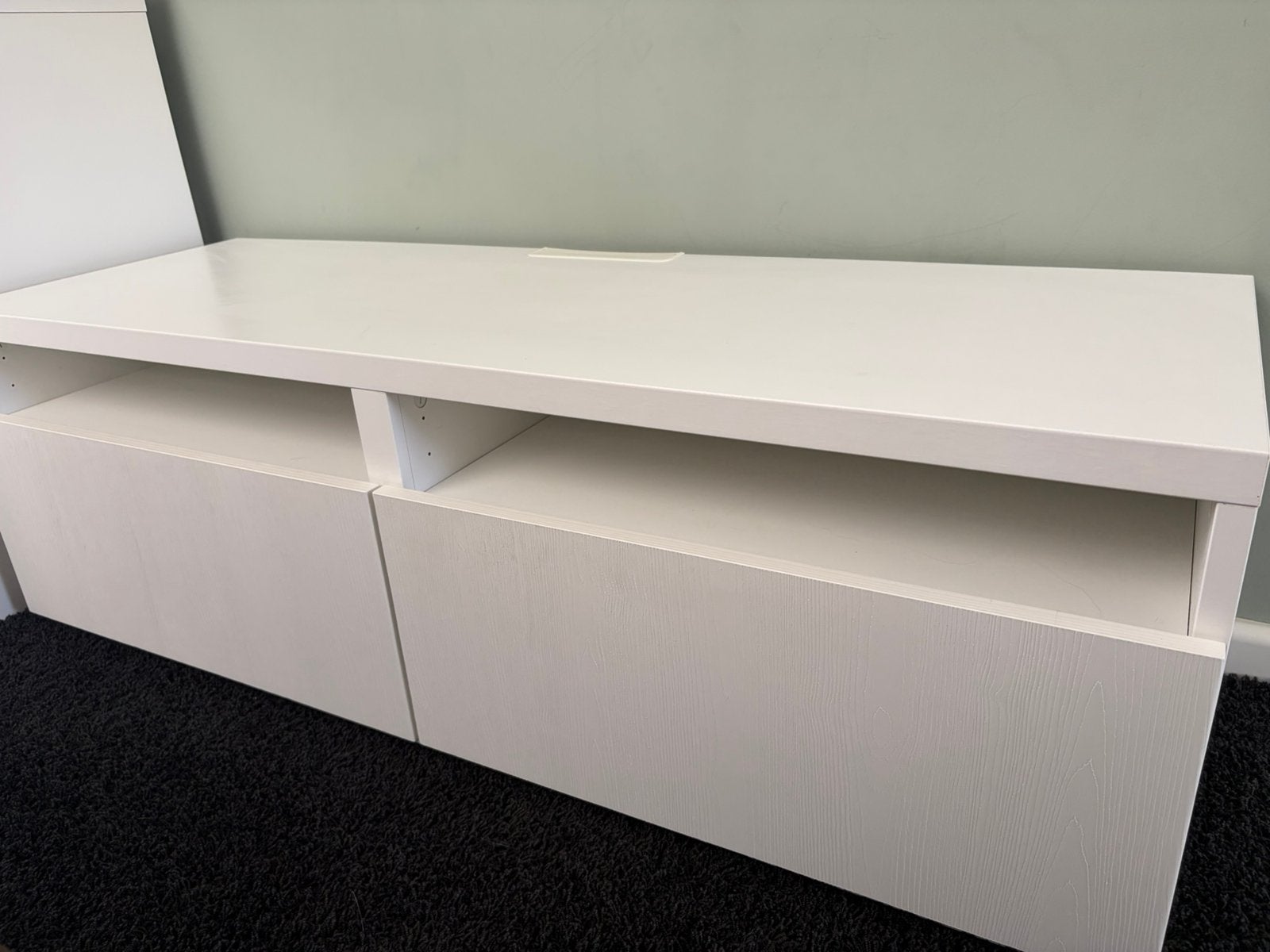 Besta tv meubel Ikea 120x40, Ophalen, Zo goed als nieuw, 25 tot 50 cm, Minder dan 100 cm