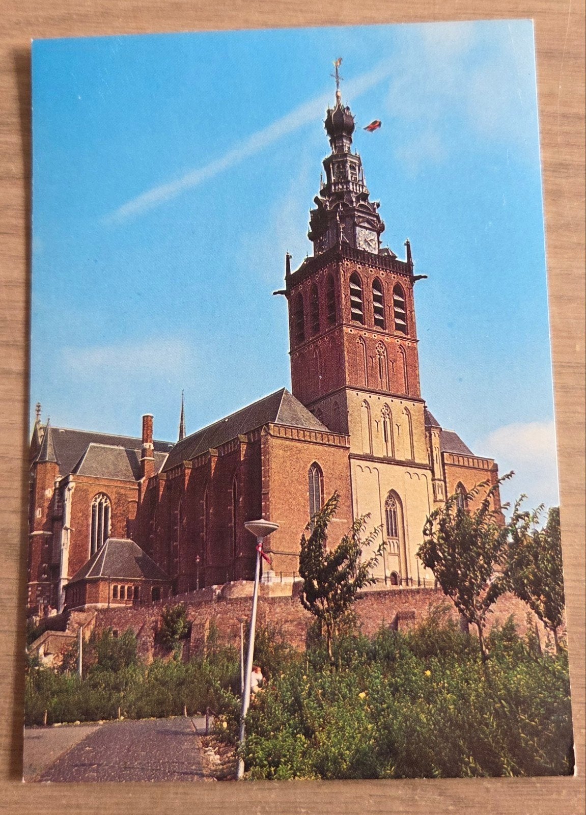 Ansichtkaart Stevenskerk Nijmegen, Ophalen of Verzenden, 1960 tot 1980, Ongelopen, Noord-Brabant