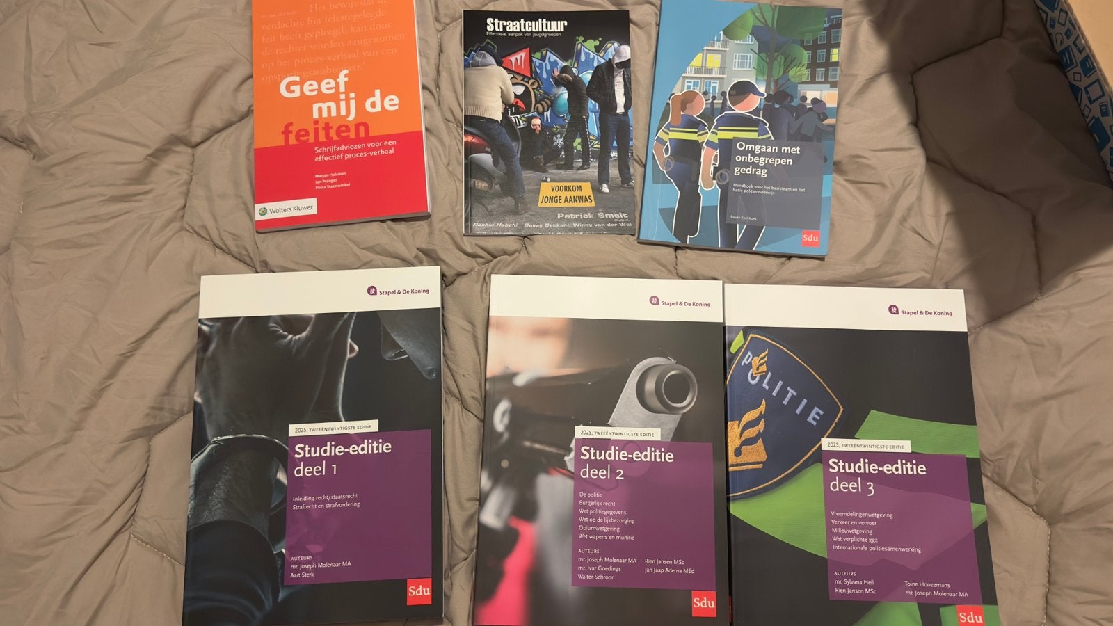 NIEUW! Studieboeken Politieacademie / Politieopleiding / BOA, Boeken, Ophalen of Verzenden, Nieuw, Overige niveaus, Diverse auteurs