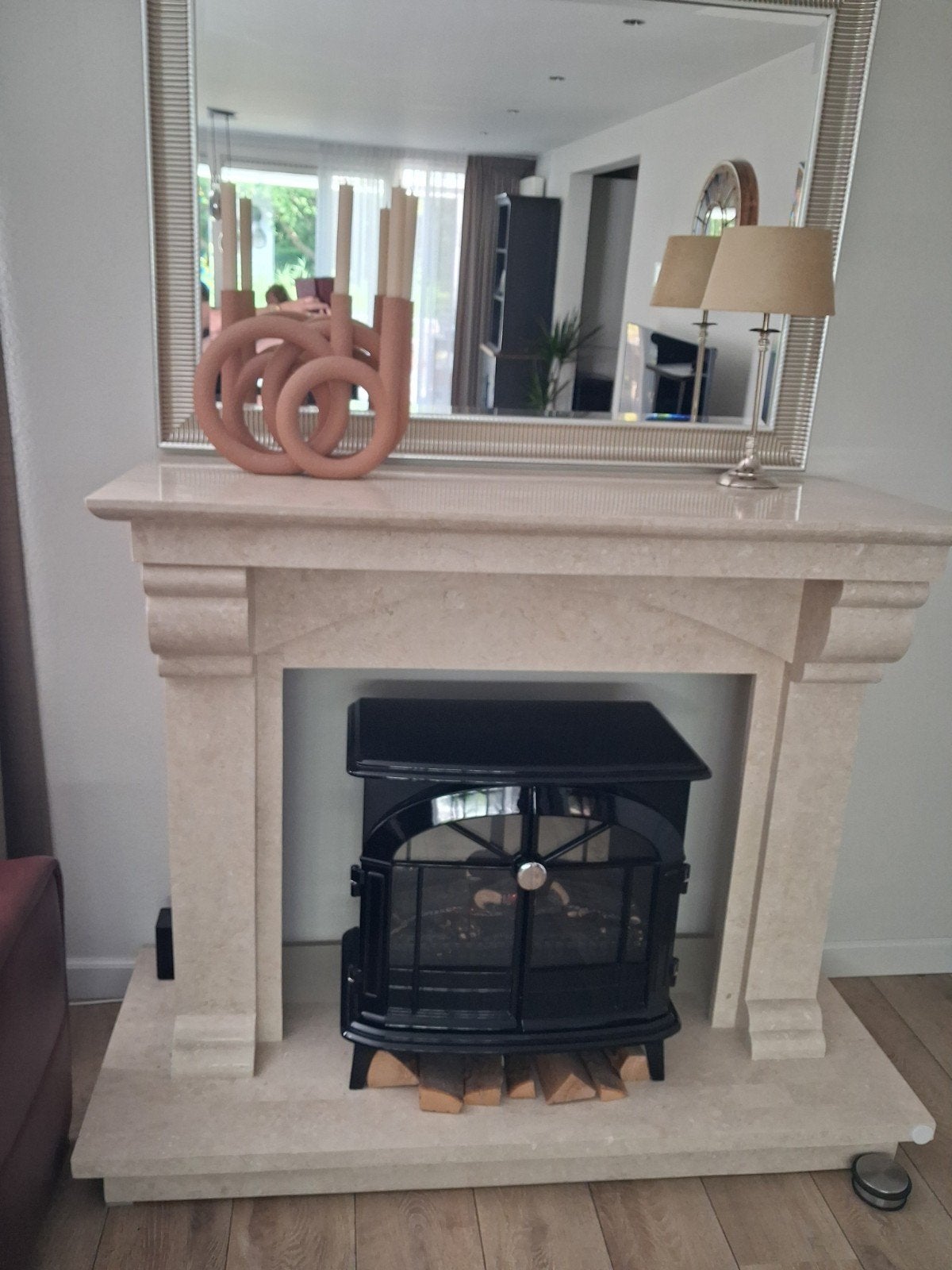 Dimplex elektrische kachel/ schouw, Optiflame vlameffect, Huis en Inrichting, Overige soorten, Elektrisch, Ophalen of Verzenden