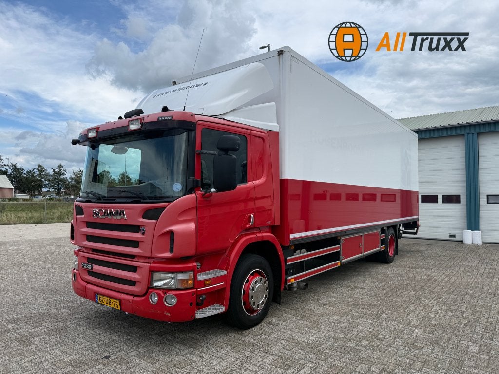 ScaniaP230 Euro 5 Heated box NL truck, Euro 5, Achterwielaandrijving, Origineel Nederlands, Bedrijf